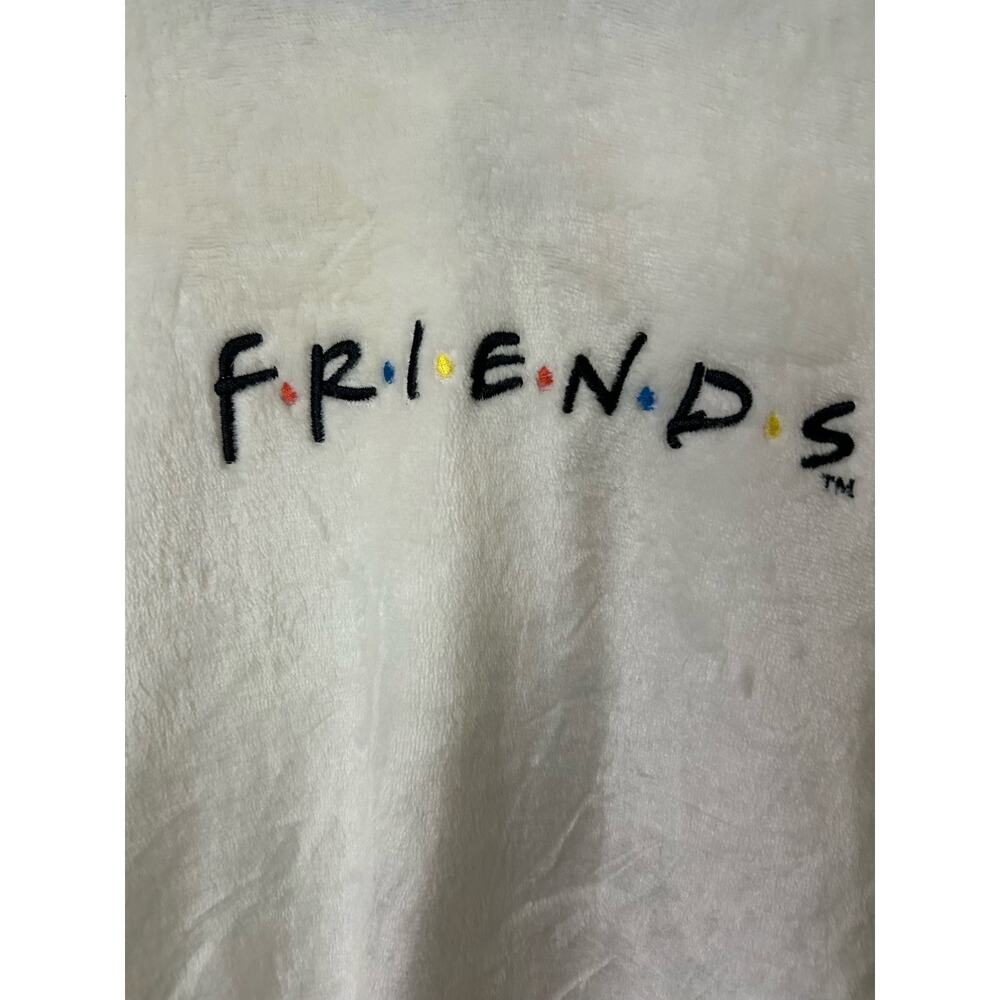 NWT Friends extra soft white/beige hoodie, Size M - Picture 4 of 8